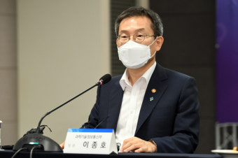 [포토] 디지털 플랫폼 업계 대표들과 간담회 갖는 이종호 과기정통부 장관