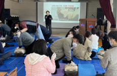 영양교육지원청,교직원 대상 심폐소생술 및 응급처치 교육 실시