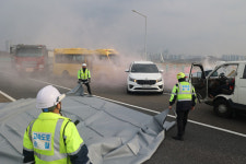 인천국제공항고속도로 재난대응 안전한국훈련 실시