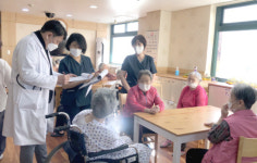 부산 영도병원, 파랑새 노인건강센터 코로나 방문접종