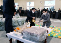 하동군, 2023년 취나물 초매식 및 산지경매 진행