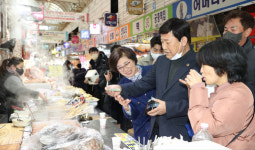 김판수 경기도의회 부의장, 전통시장 방문 지원확대·활성화방안 논의