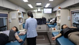 포항교육지원청, 이웃사랑 실천하는 따뜻한 사랑의 헌혈 실시