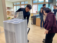 영양교육지원청,  학교 공기청정기 유지 관리 특별 점검 실시
