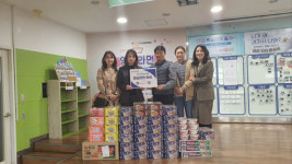 청소특공대, 옥포청소년문화의집에 ‘양심라면’ 40상자 후원