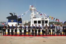 해양경찰정비창, 500톤급 최신예 예인정 취역식 개최