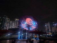 청라국제도시 공원, 야간경관조명 설치· · ·힐링공간으로