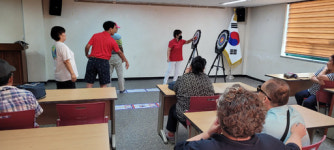 군위군, 장애인 단기스포츠체험강좌 한궁교실 개설