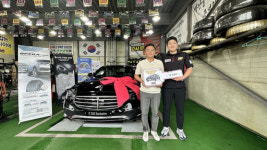 타이어뱅크, 벤츠 이벤트 1회차 1등 당첨자 차량 증정