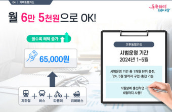 월 6만5000원으로 서울 대중교통 무제한 이용...오세훈, 