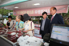 상주시, 부산 연제구에서 추석맞이 농특산물 홍보 판매