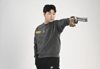 이원호, 남자 10m 공기권총 개인 '은메달'