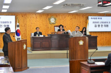 함평군의회 김영인 의원, 축산자원개발부 이주민 위한 주민소득사업 발굴 당부