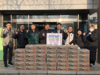평택시 세교동 자율방범대, 사랑의 라면 40박스 기부