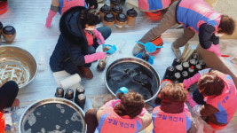 한국생활개선영양군연합회원, 참사랑 실천 사랑의 장 나눔 행사