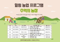 안중보건지소, 힐링 농업 프로그램 추억의 농장 운영