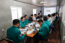 평택시의회 산업건설위원회, 세교동 행정복지센터 신축공사 현장 방문
