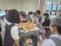 영양군 농업기술센터, 제빵기능사 자격증반 실기 교육 실시