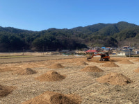 울진군, 우량농지 조성 객토 지원사업 실시