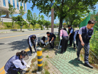 경남테크노파크, 환경정화 활동 및 친환경 캠페인 실시