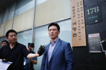[포토] '채상병 순직 사건' 특검 소환 조사 출석하는 임성근 전 해병대 사단장