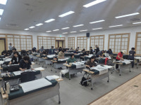 영주시, 전국 어르신 캘리그라피 본선 휘호대회 개최