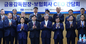 [포토] 이찬진 금융감독원장-보험사 최고경영자 간담회