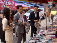 포항교육지원청, 추석 앞두고 전통시장 장보기 행사 실시