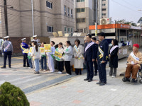 경주교육지원청, 어린이 보호구역 교통안전 캠페인 실시