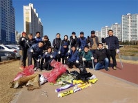 경산시 건축과, 남천변 일대 환경정화 활동