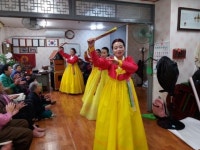 경산 행복나누기 가족봉사단  남부동 백천주공 경로당 방문