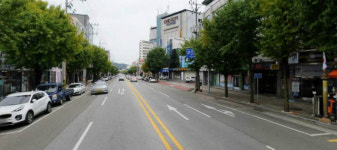 김천경찰 김천역 앞 주도로 무단횡단 방지 대책 나서 