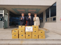 칠곡 동명면 청원목장 사회복지시설에 사골 전달