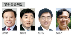 TK 4·13 총선 누가 뛰나 영주·문경·예천, 영천·청도