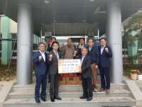 재구벽진향우회, 서구 지역 경로당에 선풍기 28대 전달
