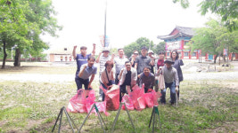 경산시 문화관광과 자인계정숲 환경정화활동 