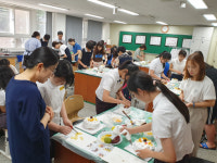 경산 장산중, 교사와 함께 ‘사제동행 케이크 만들기’ 호응