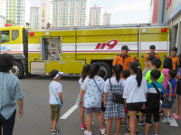 경산소방서, 다문화가정 자녀 미래소방관 진로체험교육