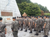 국군 제2사단 17보병연대  화령 전승기념관 방문