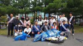 경산시 압량면행정복지센터 환경정화활동