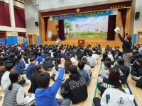 경산 옥곡초 ‘김개미 시인과의 만남’ 독서문화프로그램 운영