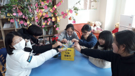 군위중학교, 희망 2020 학교모금 캠페인 및 이웃돕기 성금 기탁