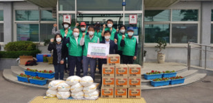 경산시 용성면새마을지도자협 이웃돕기 성품 기탁