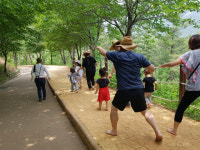 상주 한방산업단지 성주봉 맨발체험장 인기