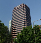 코로나19로 두 번 폐쇄된 수성구 삼성화재 빌딩