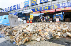 대구시 매천수산시장 행정대집행…상인들과 마찰 빚어