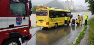 지난 주말 대구 물 폭탄…다행히 인명 피해 없어