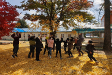 상주 중모초등학교, ‘힐링 명상숲’ 조성…학생과 주민의 힐링 공간