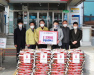 (주)영양동행버스, 희망2021 나눔캠페인 쌀 100포 기탁