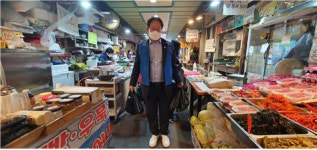 대구 동구의회 신효철 의원, 동구시장에서 장보기행사